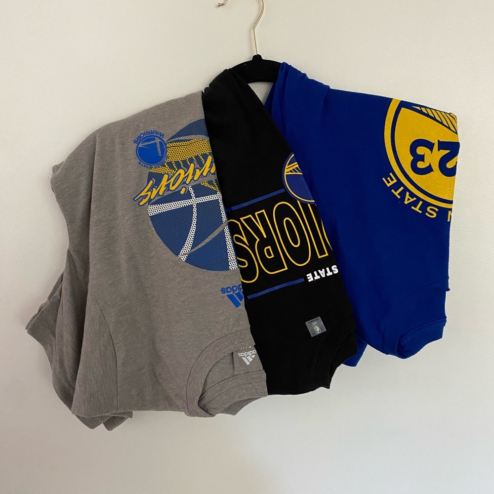 Golden State Warriors Youth T-Shirt Bundle, Size L-XL